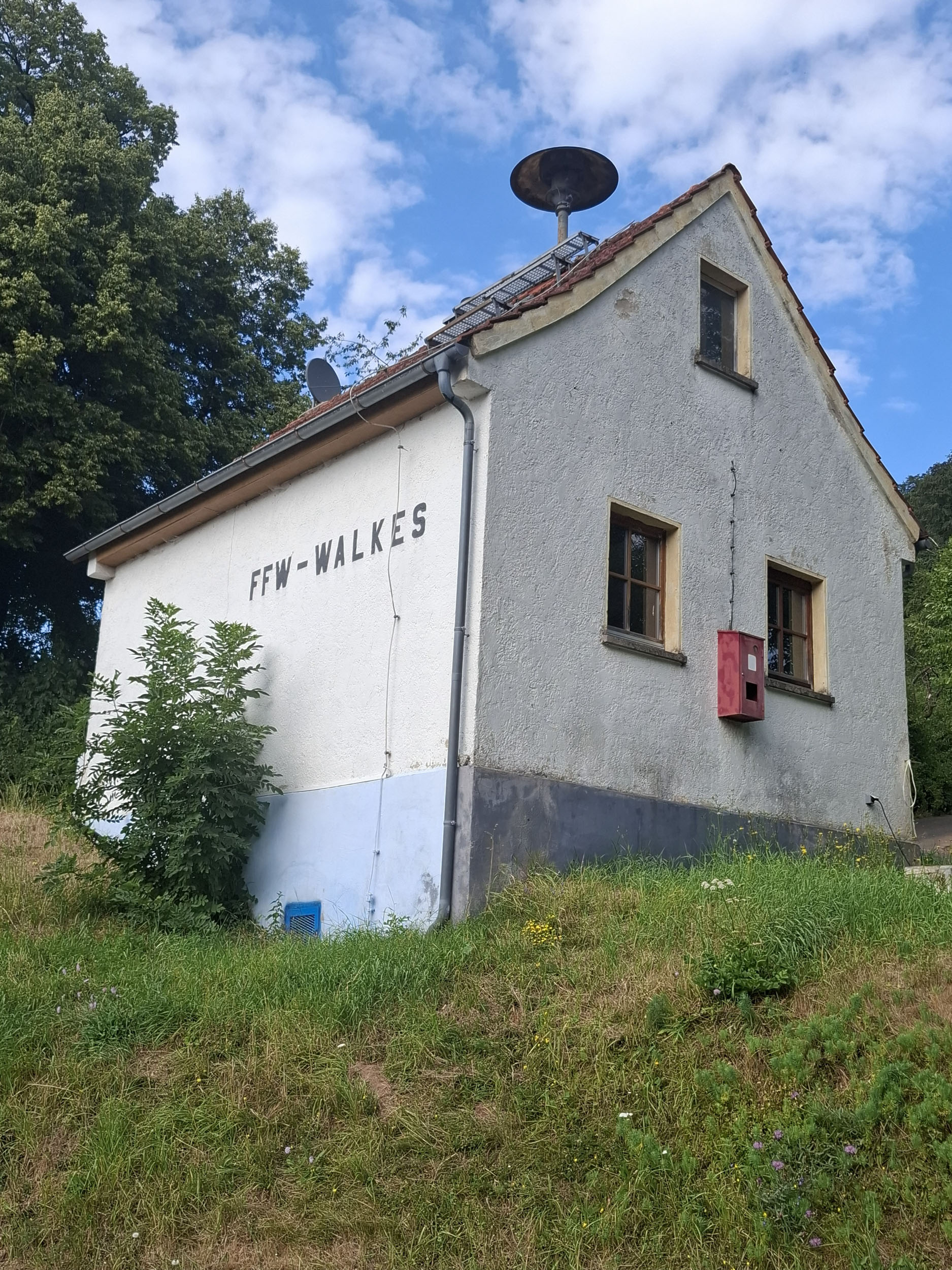 Jugendclub Walkes im ehemaligen Feuerwehrhaus von außen