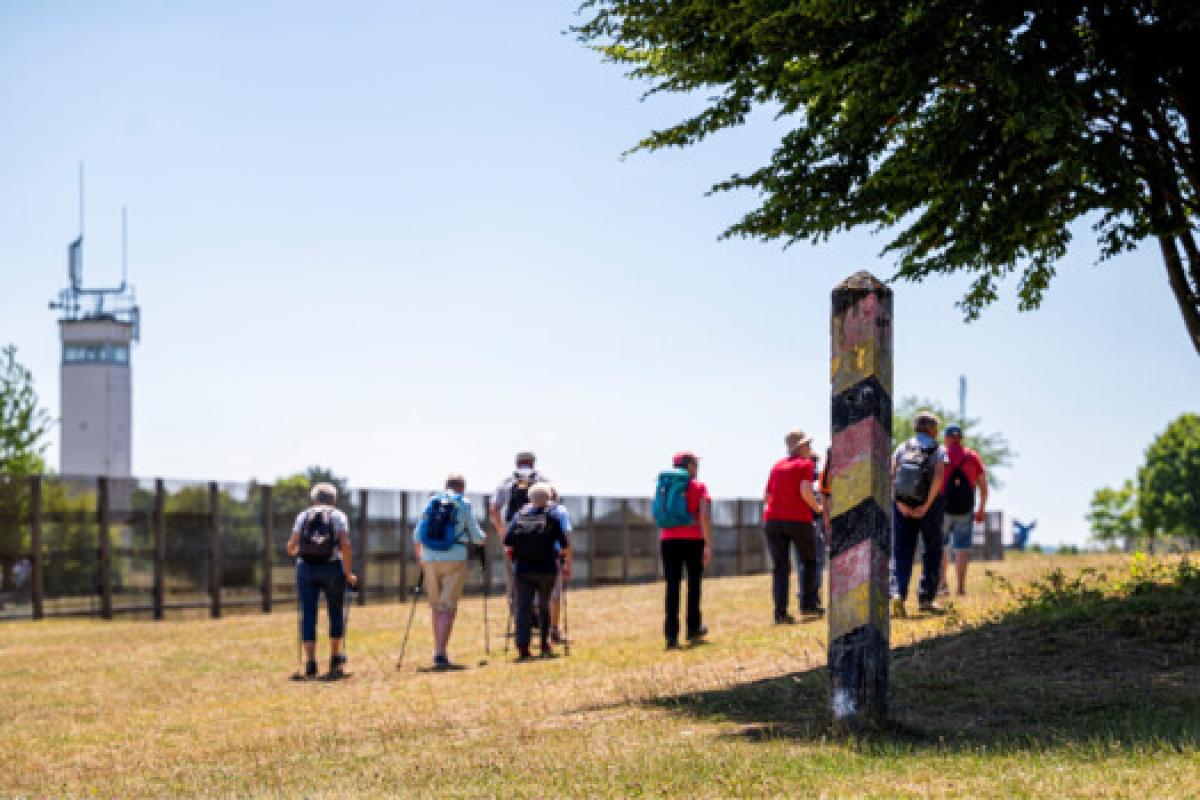 Bild zur Veranstaltung: Point-Alpha-Wanderung am Grünen Band mit Grenzerlebnissen
