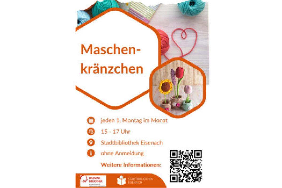 Bild zur Veranstaltung: Maschenkränzchen - Handarbeitstreff mit Kaffee und Kuchen
