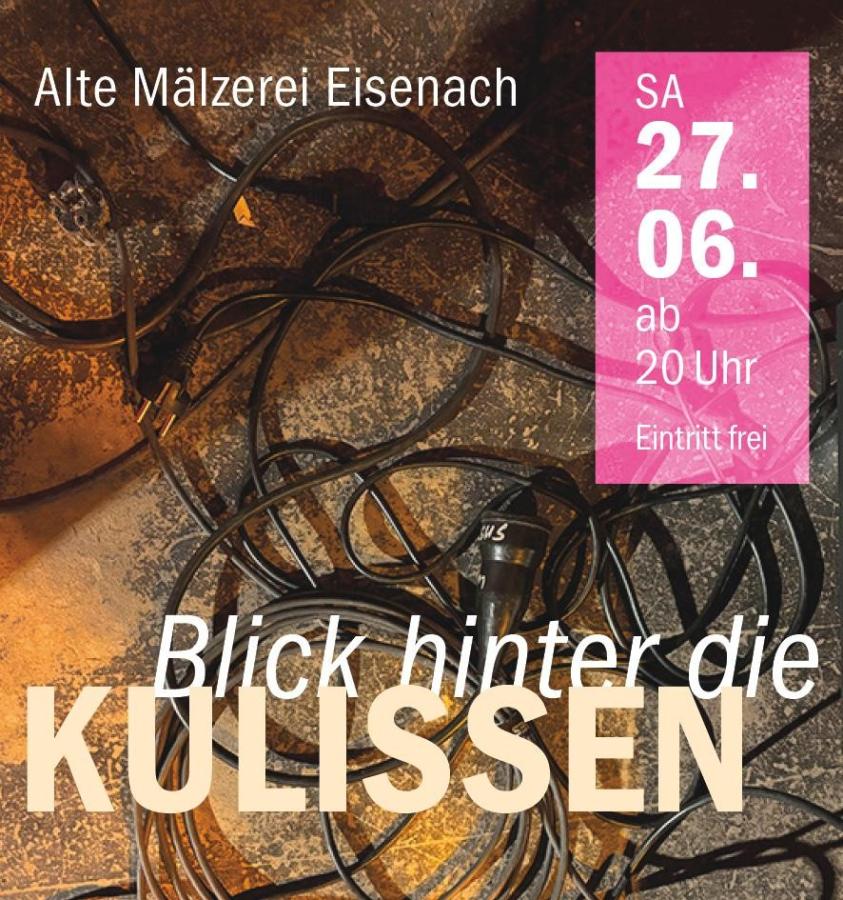 Bild zur Veranstaltung: Blick hinter die Kulissen - Offene Probe