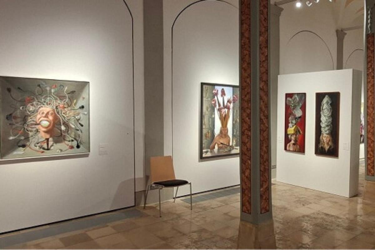 Bild zur Veranstaltung: Fragwürdigung - Ausstellung der Malerin Claudia Hauptmann